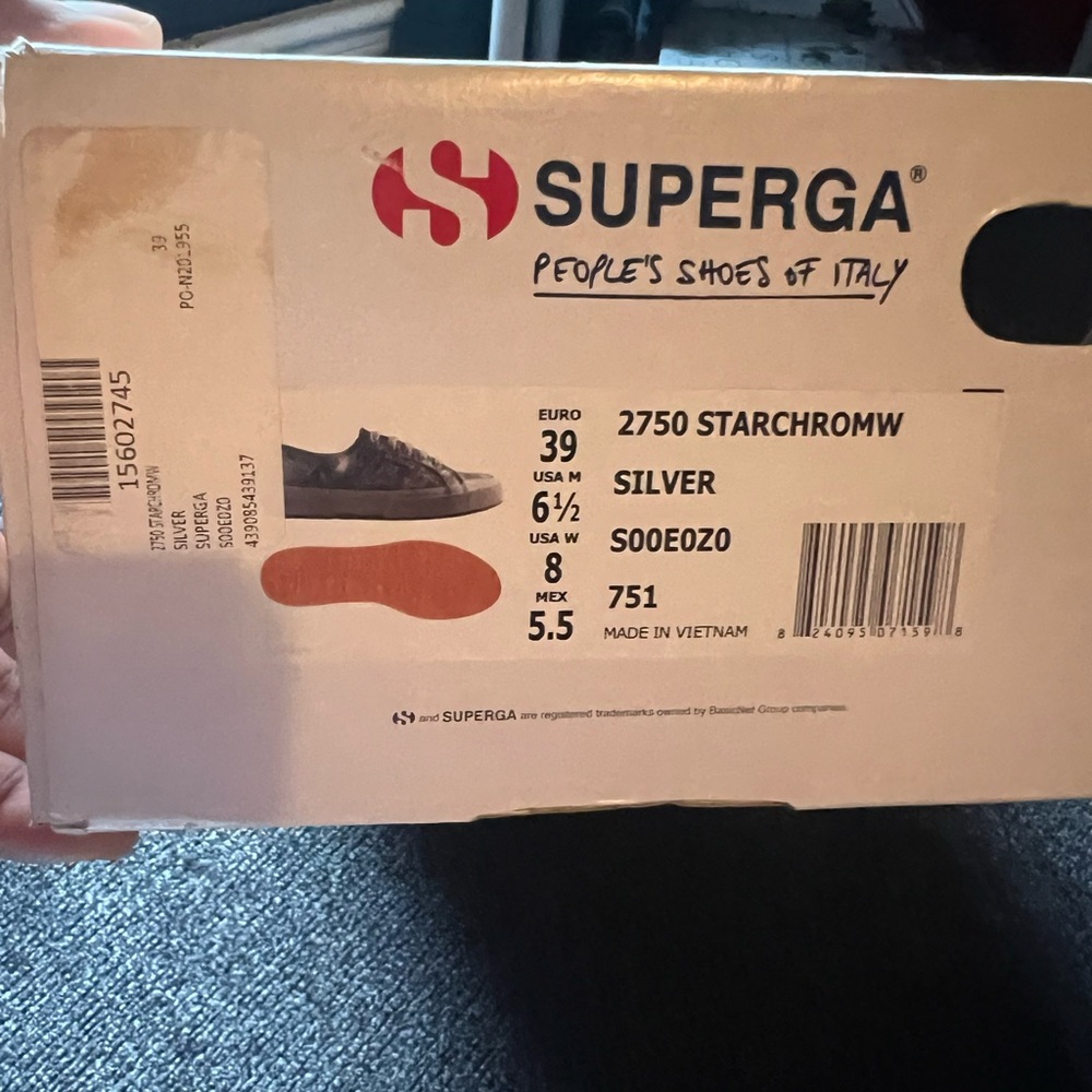 SUPERGA Sneakers in Starchrome with Box - Picture 4 of 7